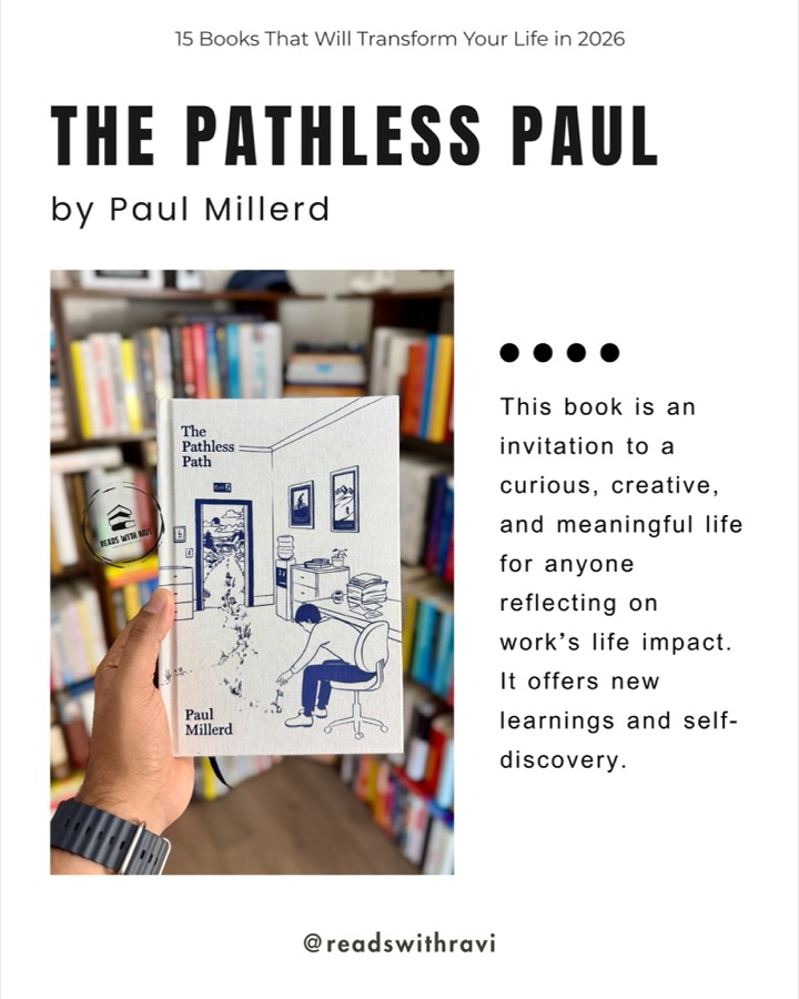 슬라이드 1: The Pathless Path — Paul Millerd 책 카드