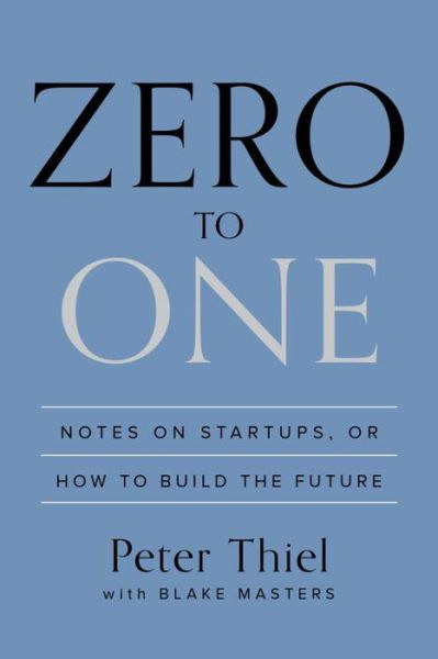 Zero to One 표지