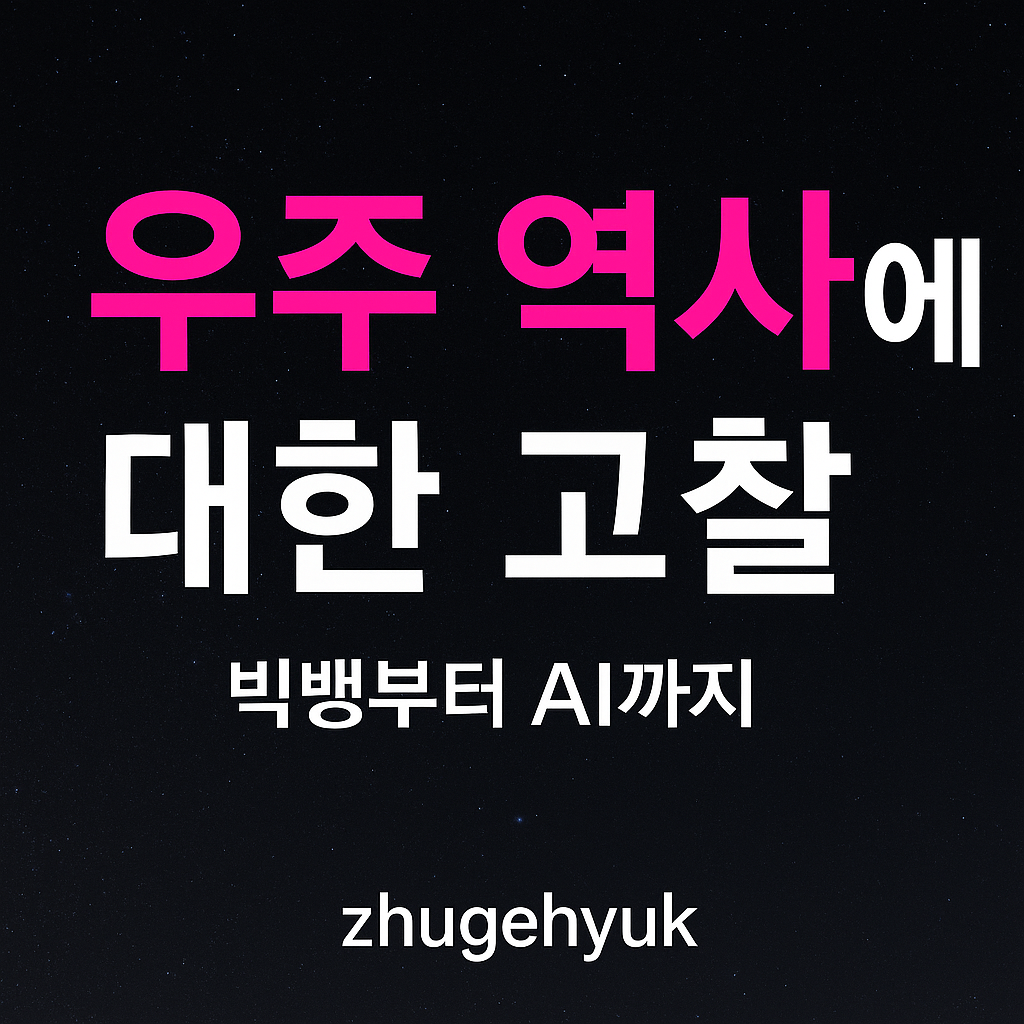 우주 역사에 대한 고찰