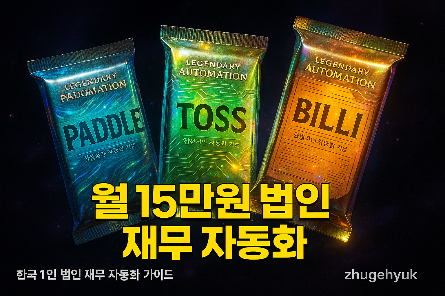 1인 법인 재무 자동화 완벽 가이드 (망한글)