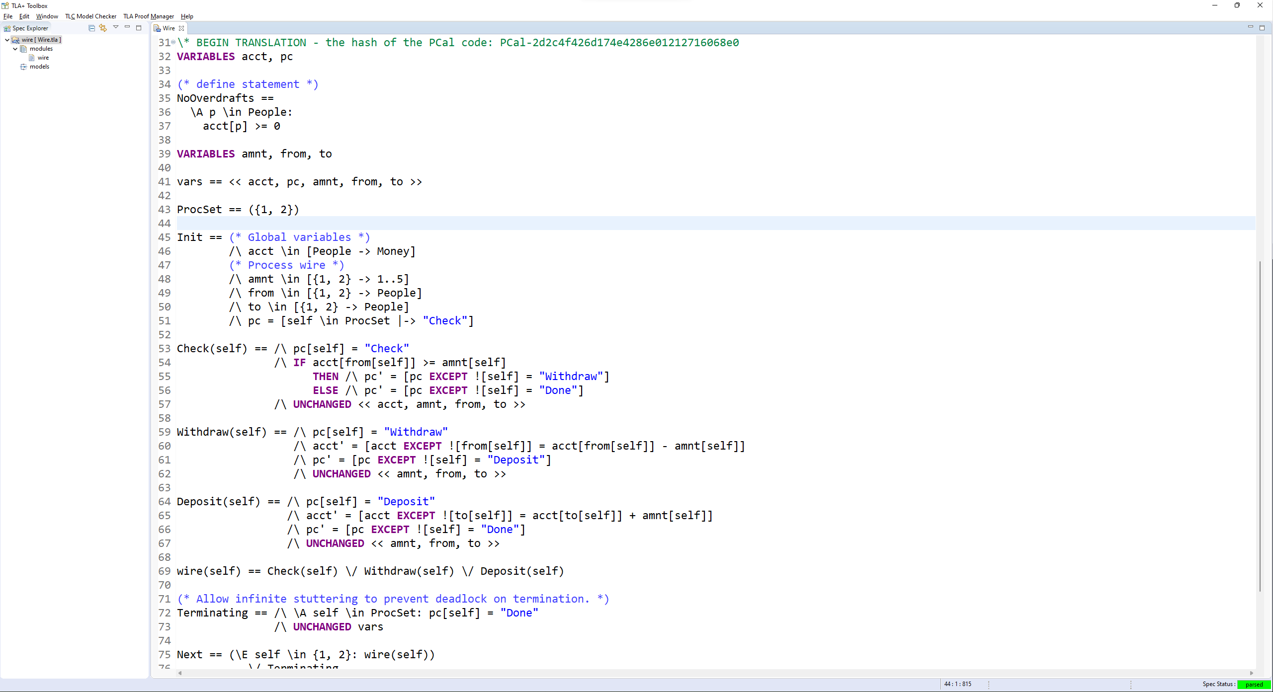 툴박스 화면: translated output